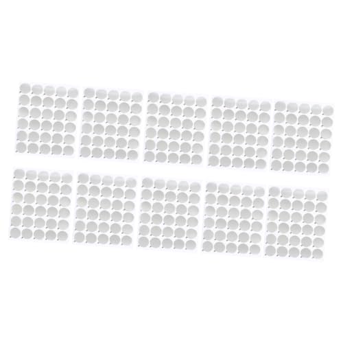 Beatifufu 20sheets Disposable Eyelash Extension Glue Stickers Easy Application for