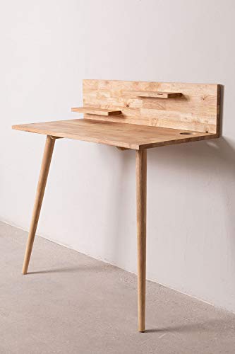 Image of IThree Multpurpose Study Table | Sheesham Wood Computer Laptop Table with Storage Drawer| Solid Wooden Table for Home & Office (Style 4)