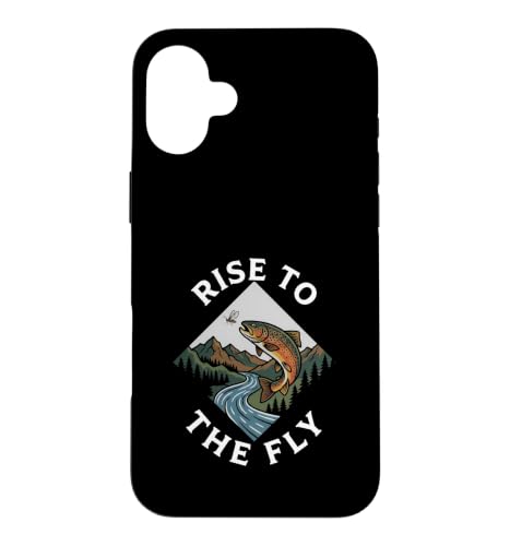 Fly Fishing Trout Angler Rise To The Fly Outdoor Art �X�}�z�P�[�X iPhone 16 Plus �p