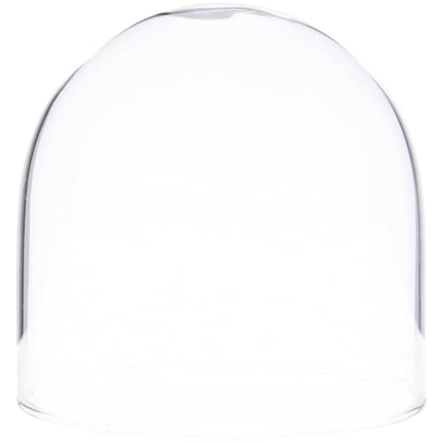Cloche en verre 3x3 cm miniature transparente sans base pour exposition