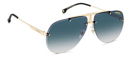 Image of Carrera 1052 /S Gold Black /Dark Grey Shaded 65 /12 /145 unisex Sunglasses