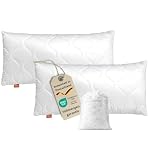 sleepling – sleepling Kopfkissen 40x80 cm 2er Set, Allergiker Kissen, wa