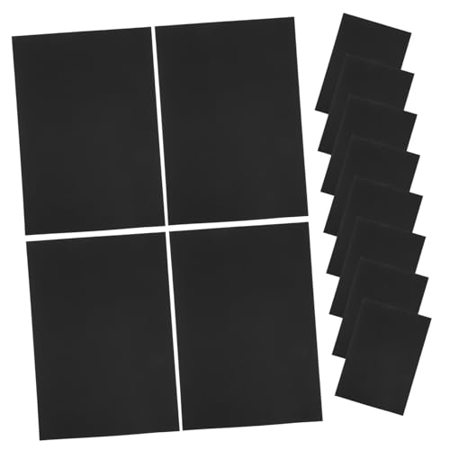 Papier cartonné noir épais GALPADA idéal pour affiches et découpes nettes