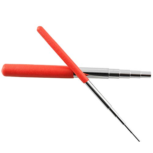 Magic&Shell Step Mandrel 2Pcs Wire Ring Wrapping Step Mandrels 10 Sizes Bead Working Loop Jump Ring Making Jewelry Tool #TOP3