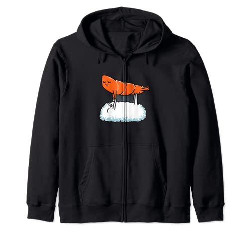 Sushi yoga gift Zip Hoodie