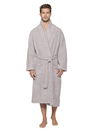 Barefoot Dreams® Cozychic® Adult Robe, Dove Gray, Size 1 #TOP25