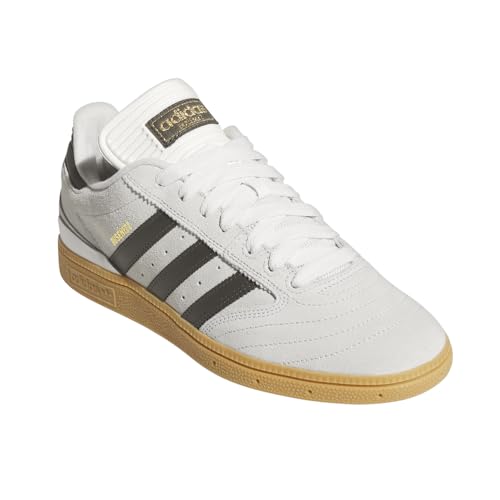 adidas Mens Busenitz Lace Up Skate Sneakers Shoes Casual - White2