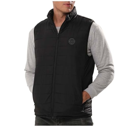 Heated Vest for Men and Women - 9 Heating Zones,3 Adjustable Temperature Smart Heat Quickly Lightweight Puffer Jacket