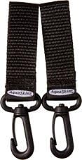 Plastic Swivel Clips for Fishing Lure Bag Belt - 2 Pack