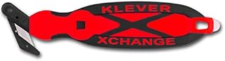 Klever XCHANGE, Box Cutter, Safety Cutter, Utility Knife, SAFETY Knife, Replaceable Head Perfect