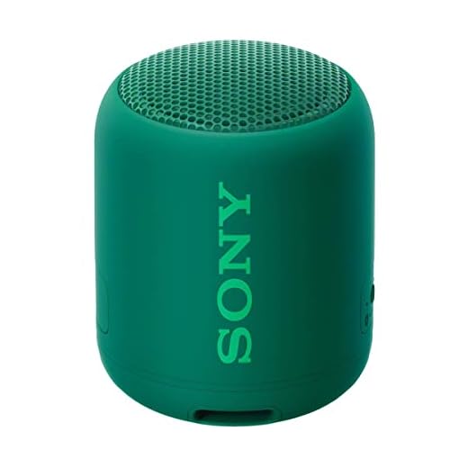 Sony SRS-XB12, Altavoz, Inalámbrico y alámbrico, MicroUSB, Tamaño Único, Verde