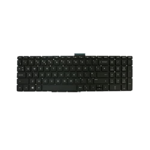 Teclado de laptop HP 255 G6 UK repuesto de teclado negro para portátil
