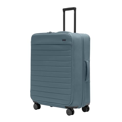 Away-Softside-Large-Checked-Suitcase-29-Inch-Lightweight-Expandable-Luggage-For-Men-Women-Durable-Nylon-Exterior-TSA-Approved-Lock-Ideal-For-Trips-2-Weeks-Coast-Blue Away Softside Large Checked Suitcase, 29 Inch Lightweight, Expandable Luggage For Men & Women, Durable Nylon Exterior, TSA Approved Lock, Ideal For Trips 2+ Weeks, Coast Blue - Image 1