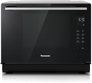 Panasonic CF87 Speed Convection Oven, Grill, Flatbed, 31Litre, Two Level Cooking, Genius Sensor, 32 Auto Programmes, Easy Clean, 1000W Combination Microwave Oven