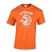 DIRTYRAGZ Men's Netherlands Flag Holland Dutch Soccer Mens T-Shirt 2XL Orange