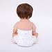 MAIHAO Reborn Baby Dolls Diapers 18-28 inch Newborn Reusable 6-Piece Pack Fit 18-28