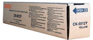 Toner UTAX CK-5512Y 1T02R6AUT0 évite traces et pannes laser