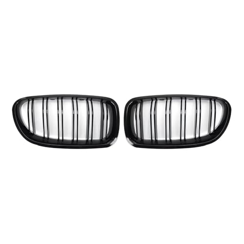 Double Lamelles Auto Calandre pour BMW Série 5 F10 F11 Finition Premium de 2010-2017