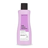 Amazon Essentials Nail Polish Remover, Strengthening, Acetone-Based Formula, Formulated with Panthenol and Vitamin E, 6 Fl Oz
