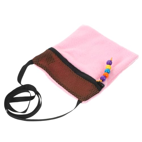ibasenice Portable Hamster Carrier Bag Breathable Travel Pouch for Small Pets for Rats Sugar Gliders and Bunnies Lightweight Compact Design for Outdoor Use