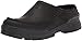 Produktbild ECCO Men's Track 25 Hydromax Water Resistant Moc Toe Clog, Black Nubuck, 8-8.5
