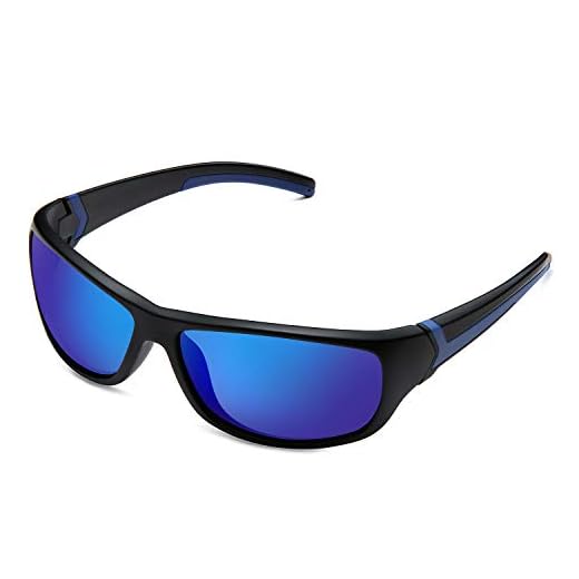 Polarized Sports Sunglasses for Men Women Shades for Fishing Driving Cycling Running Sun Glasses