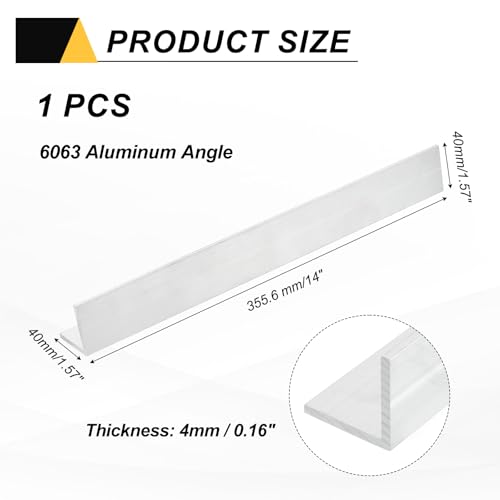 Angle en aluminium pour étagères supports bricolage et industriel