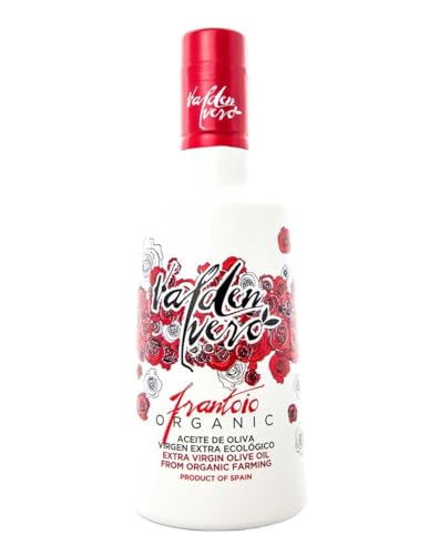 Valdenvero | Aceite de Oliva Virgen Extra variedad Frantoio Ecológico - Botella de vidrio 500 ml.