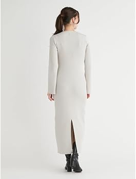 Amazon.co.jp: [セルフォード] リボンキャミセットニットワンピース