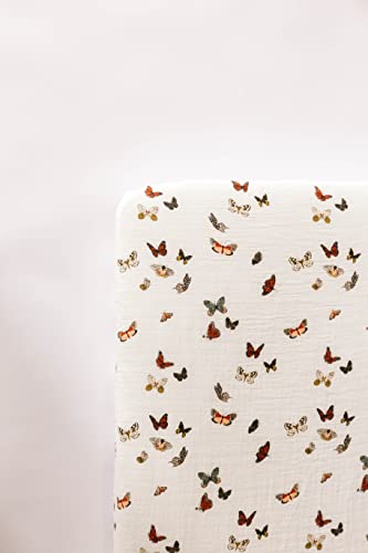 Image of Clementine Kids Crib Sheets (Butterfly)