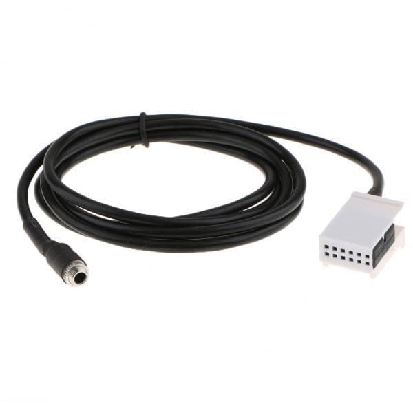 16x12Pin to 3.5mm Female AUX Input Adapter Cable for VW Passat Golf 6 RCD510-image-20