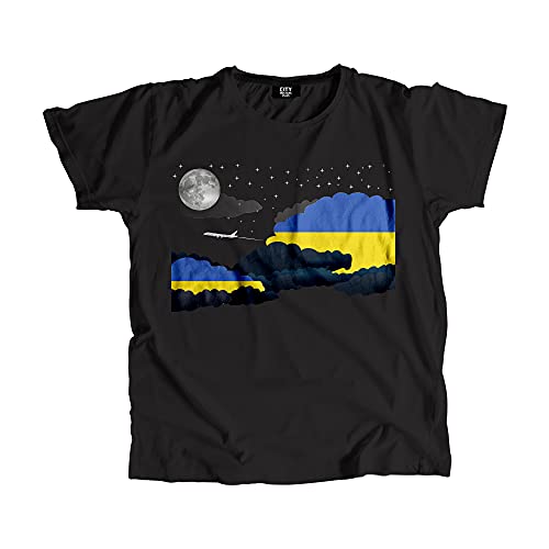 T-shirt Ukraine Night Clouds respirant contre l'inconfort des vêtements rigides