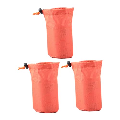 Yardwe Hiking Drawstring Bag 3pcs Compression Sack for Sleeping Bags Waterproof Tidy