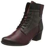  Remonte Damen R5672 Stiefeletten, Rot (Chianti/Vapor/Schwarz/Burgund 35), 40 EU