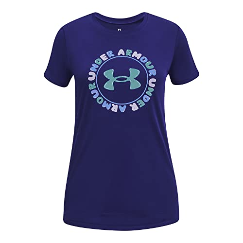 Under Armour Tech Twist Wordmark Girls Short Sleeve T-Shirt