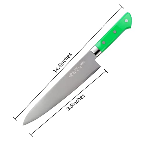 Chuyiren 2 Pcs Japanese Chef Knife 9.5 Inches, Professional Gyuto Chef Knife, Sharp Sashimi Knife With Ergonomic Handle, Sushi Knife #TOP2