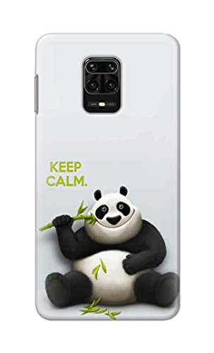 Image of PRINTFIDAA� Printed Hard Back Cover Case for Mi Redmi Note 10 Lite Back Cover (Cartoon Panda) -2808