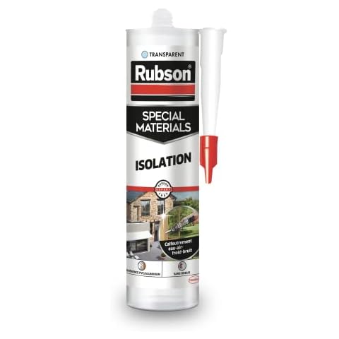 Rubson Mastic Isolation Transparent 280 ml Cover