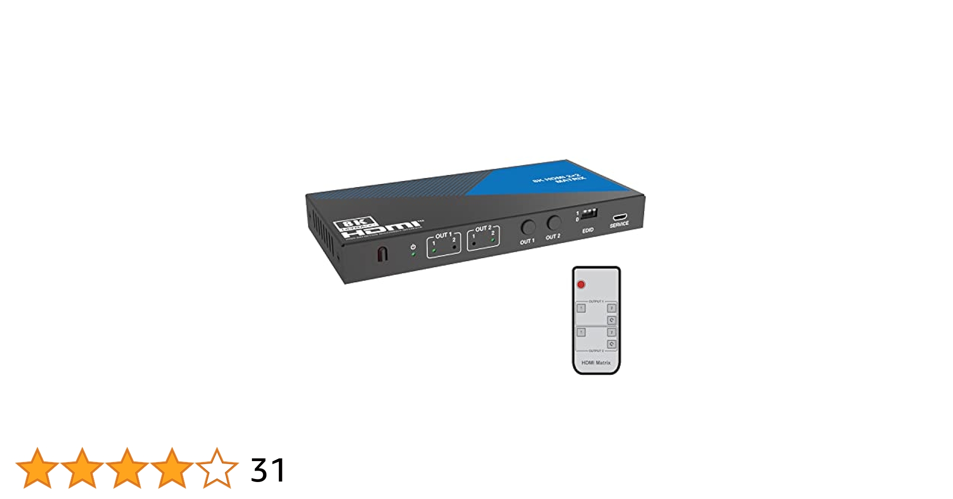 Amazon | DAIAD HDMI マトリックス 8K 60Hz 音声分離 切替 分配