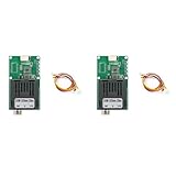 Interface vidéo: PIN Tuminfar 2X Convertisseur Fibre Monomode FC/UPC RX 1550 Nm 1 Canal Vidéo + UART et TTL et SBUS vers Contrôleur Optique 0-20 Km