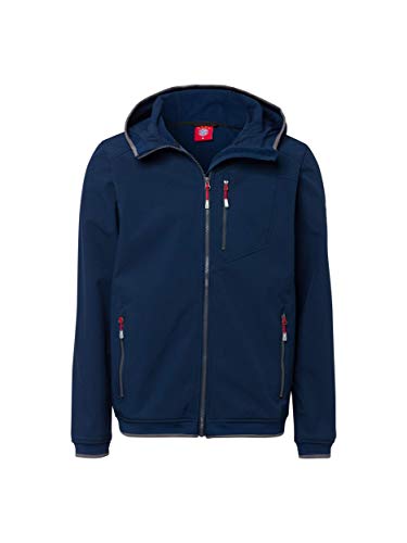 Preisvergleich Produktbild FC Bayern München Softshelljacke Navy, Übergangsjacke mit Kapuze, M