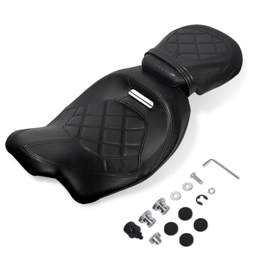 Selle biplace basse moto Electra Glide et Road King custom touring de route