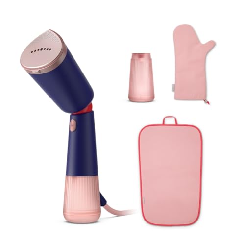 Philips 5000 Series STH5030/20 - Handheld Steamer 1300W 24g/min Metal Steam Plate Marine Blue
