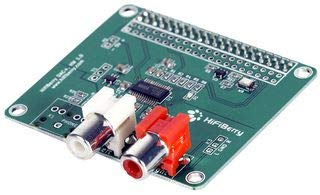 Preisvergleich Produktbild HiFiBerry DAC+, 2X Phono Output DAC for RPI 4260439550057