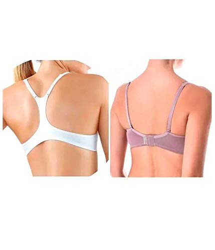 Kit 2 Sutiãs Amamentação Love Secret Branco/Rosa Blush