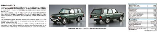 AOSHIMA 1/24 The Model Car Series No. 120, Land Rover LH36D Range Rover Classic 1992 Plastic Model