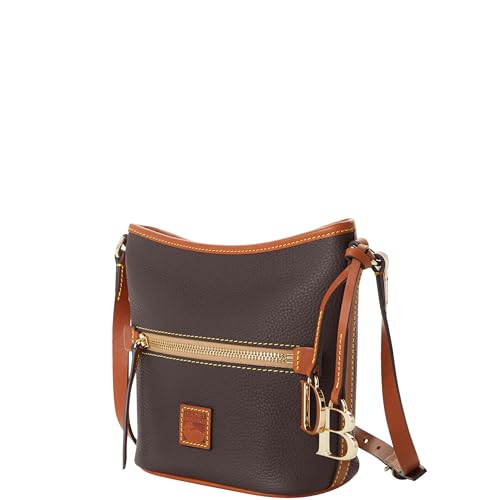 Dooney & Bourke Women's Small Zip Sac Shoulder Bag in Pebble Grain Leather, Small Handbag with Adjustable Crossbody Strap2