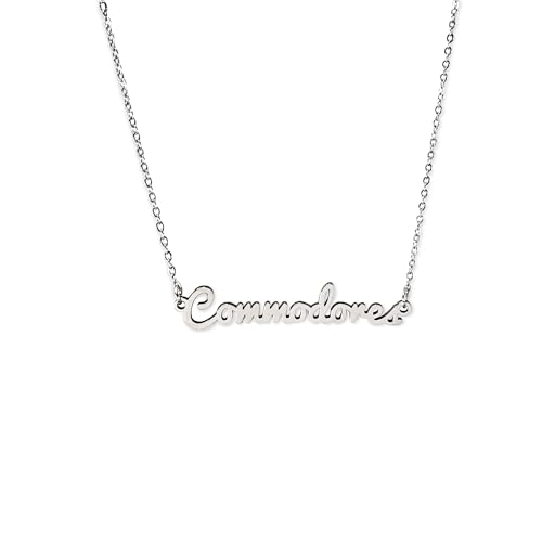Fan Frenzy Gifts Vanderbilt Officially Licensed Laser Commodores Script Necklace