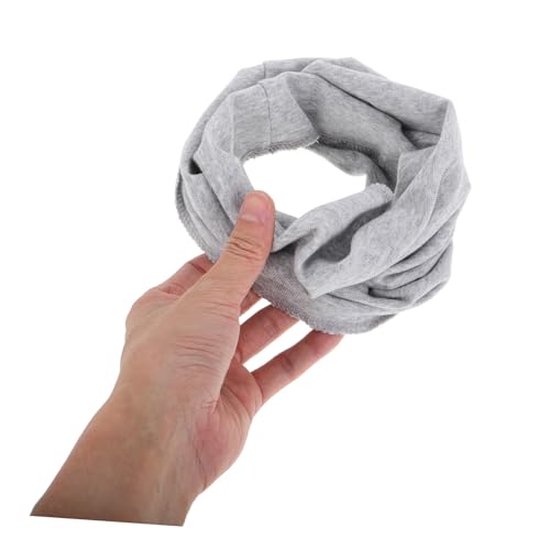 VALICLUD 2pcs Boys and Girls Scarf Soft Cotton Neck Warmer for Boy Girl Stylish Winter Accessory Comfortable for Cold Weather Outdoor Activities Gray3
