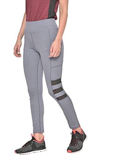 Image of CHKOKKO Women's Regular Fit Polyester Blend Sports Leggings (JSSTIGHT)